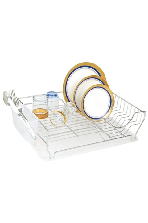 Ece Metal Krom Ece Tek Katlı Tabaklık