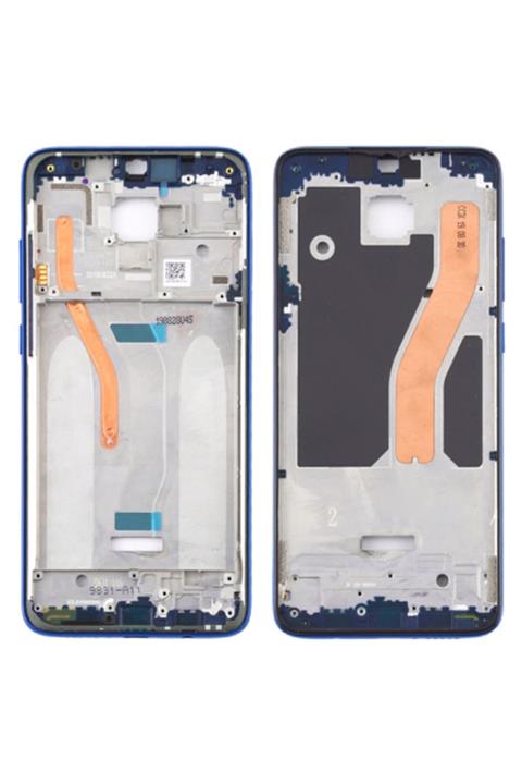 Ally Mobile Xiaomi Redmi Note Uyumlu 8pro Frame Çıta Orta Kasa Panel Mavi