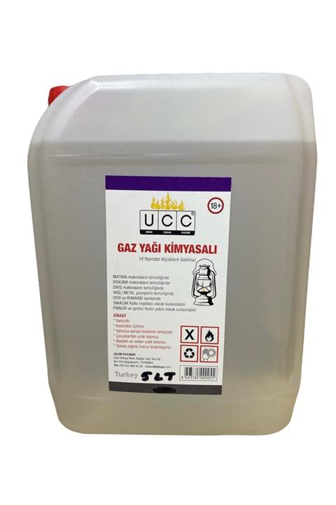 UCC A Poınt Gaz Yağı 5 Litre Boya Koruma Zift Reçine Zincir Yedek Parça Temizleyici 5 Litre