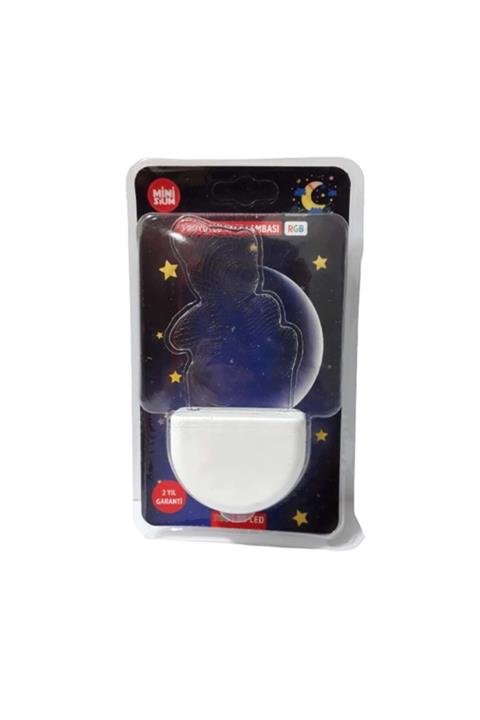 RGB LED 3 Boyutlu Gece Lambası