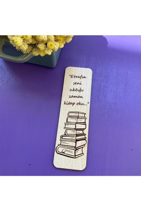 Mini Atölye Ahşap Ayraç