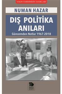 İmge Kitabevi Yayınları Dış Politika Anıları - Güncemden Notlar 1967-2018