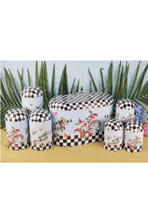 EVLE 7'li Mutfak Ekmek Kutusu & Saklama Seti