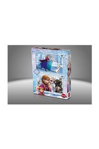DISNEY Frozen Karlar Ülkesi Çocuk Puzzle 2in1 100+50 Parça Yapboz