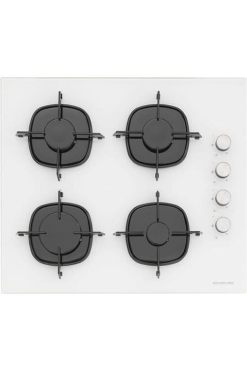 Silverline Cs5335w01 Beyaz Camlı Ankastre Ocak