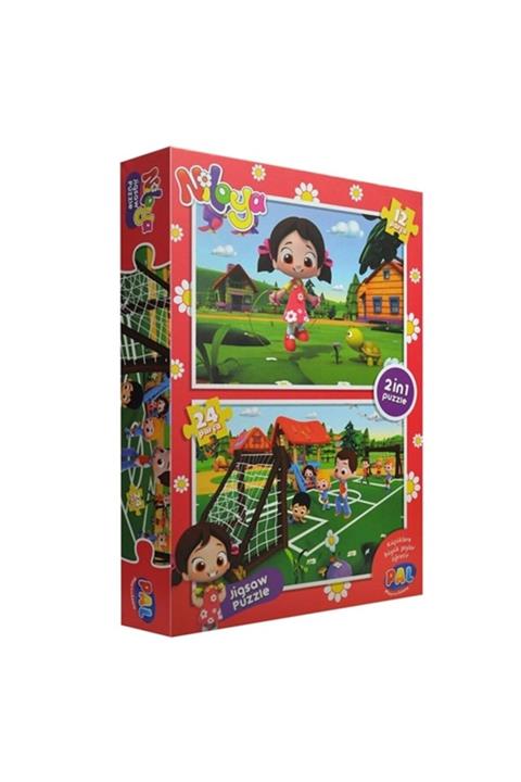 Pal Niloya 2 In 1 12+24 Parça Puzzle