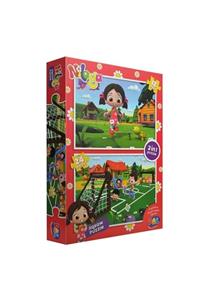 Pal Niloya 2 In 1 12+24 Parça Puzzle