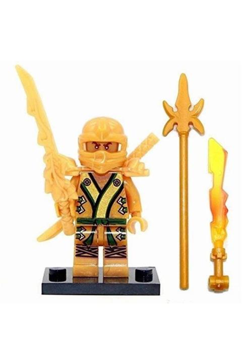 Legoedly Turuncu Ninjago Lego Uyumlu  Mini Figür