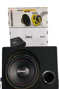 Soundmax 30 Kabinli Bass 1500 Watt+mobass Mb-50.4 Anfi+ 16cm Midrange