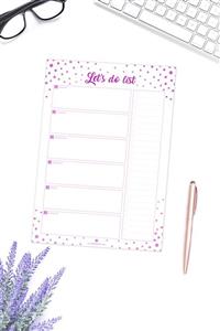 Tbg Life Planner Let’s Do List Haftalık Planlayıcı