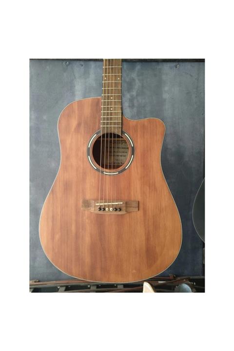 EL YAPIMI Jumbo Kesik Kasa Akustik Gitar