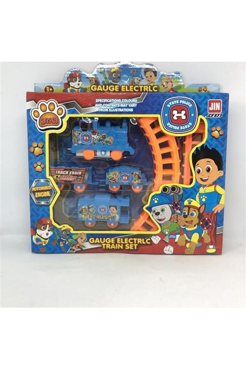 Kids Paw Patrol Pilli Oyuncak Tren