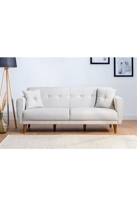 Doressa Calisto Beige Koltuk Takımı 3+3+1