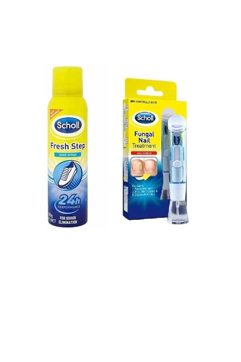 Scholl Kalıntı Bırakmayan Ayakkabı Spreyi + Tırnak Mantarı Giderici 3,8 ml