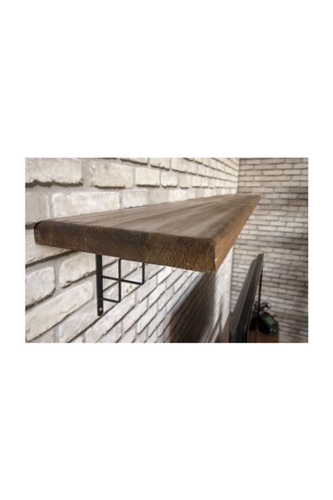 Deryawood Masif Mobilya Deryawood Masif Ahşap Raf 120*29