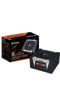 Gigabyte Gıgabyte 750w 80+ Gold Aorus Gp-ap750gm 13.5cm Fanlı Tam Modüler Power Supply Japon Kapasitör