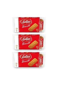 Lotus Biscoff Snack Karamelli Bisküvi 124 gX 3  Paketi