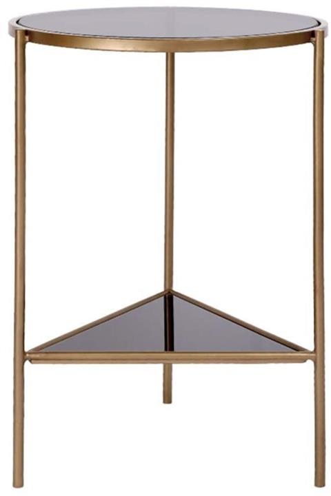 zey designer Metal Gold Yan Sehpa