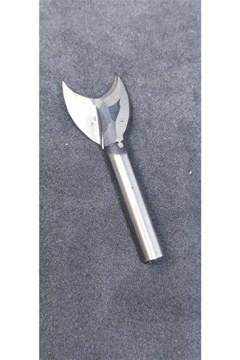 MOTİFSAN Oymacılar Ve Hobiciler Için 6mm Saplı El Frezesi Için 14 Mm Çelik Düğme Baskı Bıçağı