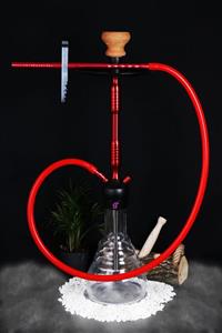 Shisha Malzeme Acıbadem Kırmızı Konya Nargile Takımı