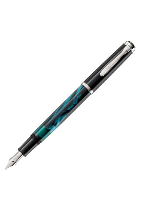 Pelikan Classic M205 Petrol Marbled Dolma Kalem Ef Uç 818575