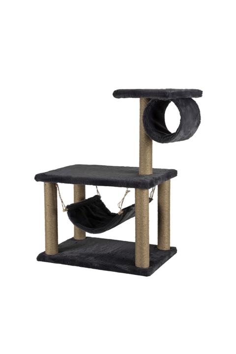 Lion Pet Koyu Gri Kedi Tırmalama Hamaklı 86 cm