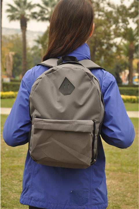 markohome Unisex Gri Spor Çanta Okul Çantası