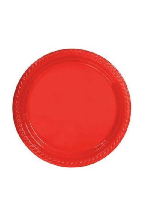 sweetsorcery 25li Kırmızı Roll-up Party Tabak