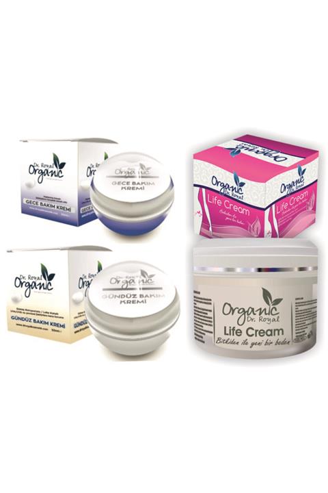 ORGANİC DR. ROYAL Çatlak Selülit Kremi Ve Gece Gündüz Kremi 3lü Set
