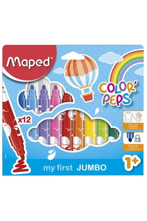 Maped 846222 24 Lü Jumbo Keçeli Kalem