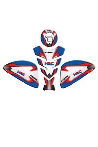 Honda Cbr 125cc - 250 Cc Tank Pad Set 004 (cbrset004)