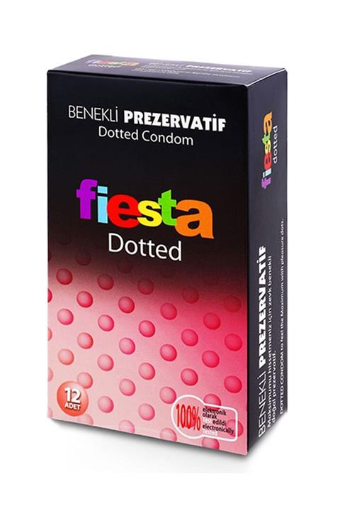 Fiesta Zevk Benekli Prezervatif 12'Li Paket 6922954821217