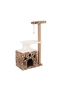 Cathause Cat Hause Kedi Tırmalama Evi S2 Leopar 97 Cm