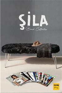 Zem Şila Bench Siyah Peluş - Silver Ayaklı 120 Cm