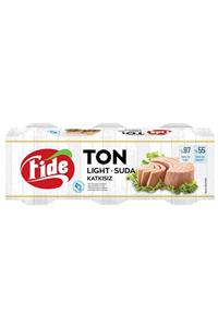 FİDE Light Ton Balığı 3 X 80 G