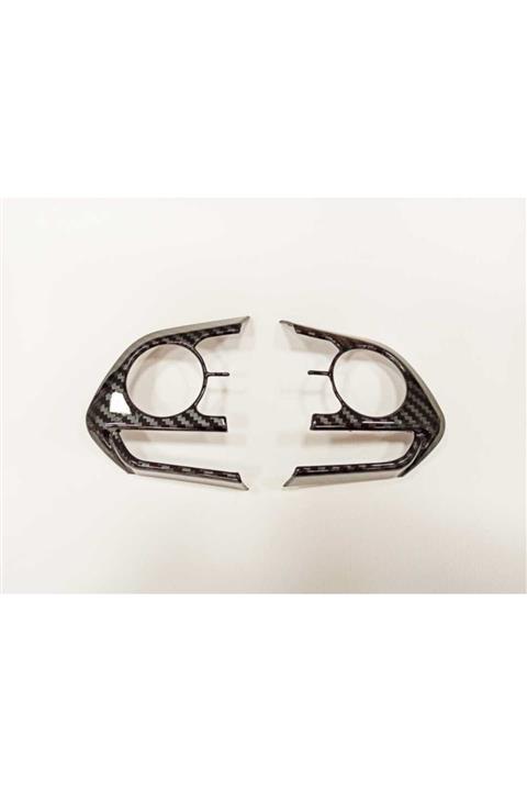 GENPO Toyota Corolla 2019+ Dıreksyon Kenar Kaplama - Karbon