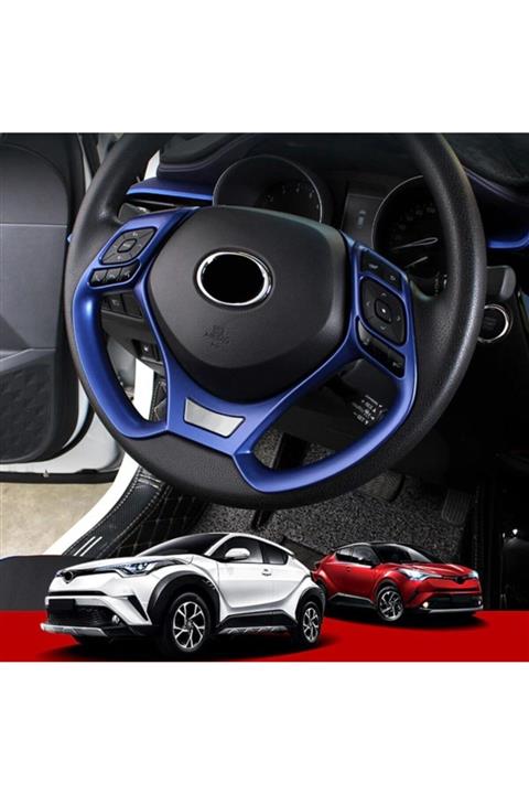 Toyota C-hr Direksiyon Kaplama (mavi)