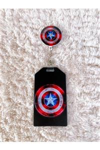 TRN STORE Captain America Temalı Yoyo Dikey Kartlık