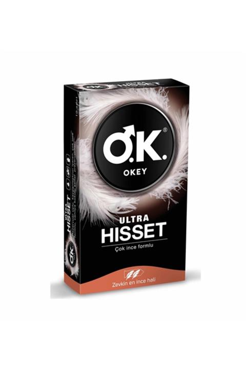 Okey Ultra Hisset Prezervatif 10 Lu