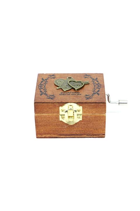 Go İthalat Ahşap Müzik Kutusu