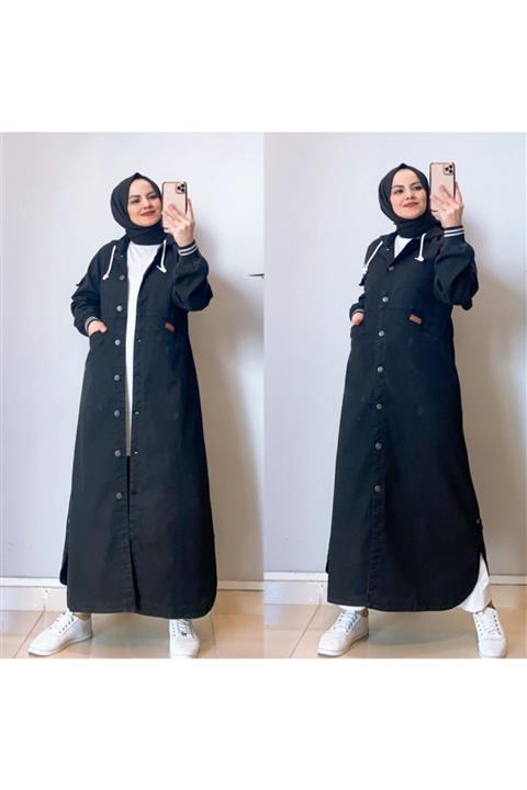 Boutique Emine Kap Kot Düğmeli Taş Detay