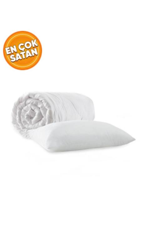 Linnda Home Tek Kişilik Microfiber Yorgan +1 Yastık Set