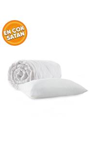 Linnda Home Tek Kişilik Microfiber Yorgan +1 Yastık Set