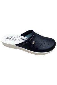 Sonimix Gezer Unisex Sabo Lacivert Ortopedik Terlik Hastane Yemekhane Hemşire Terlikleri