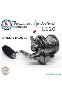 STUDIO OCEAN MARK Blue Heaven L120hi-r (sağ El) Jig Çıkrık Olta Makinesi