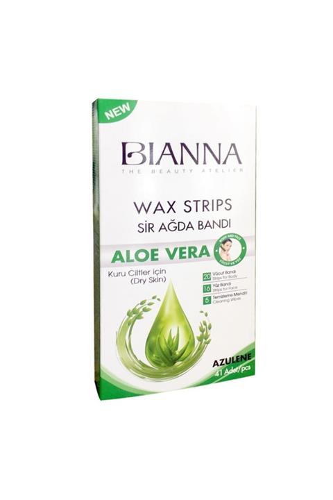 Bianna Bıanna Sir Ağda Bandı Kuru Ciltler Için Aloe Veralı
