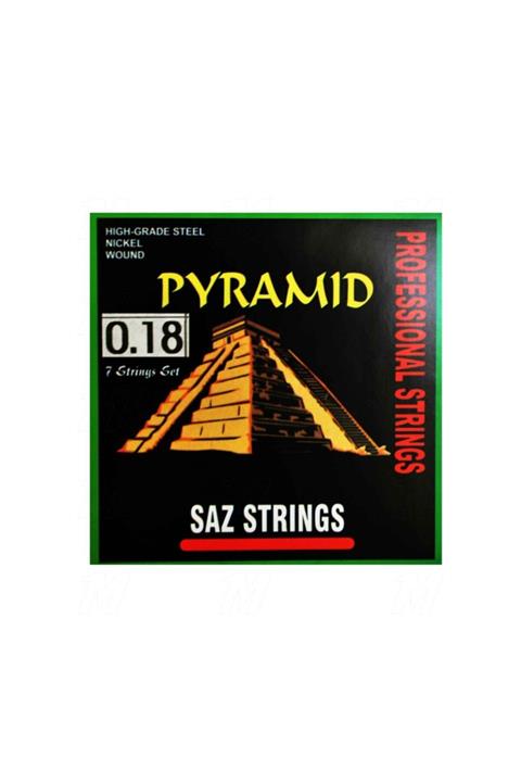 Nissir Bağlama Teli Takım 0.18 Kısa Pyramid Pbs018