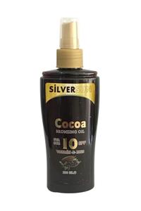 Sılversun Silversun Cocoa Bronzlaştırıcı Yağ Vitamin E Plus Spf 10 200 ml