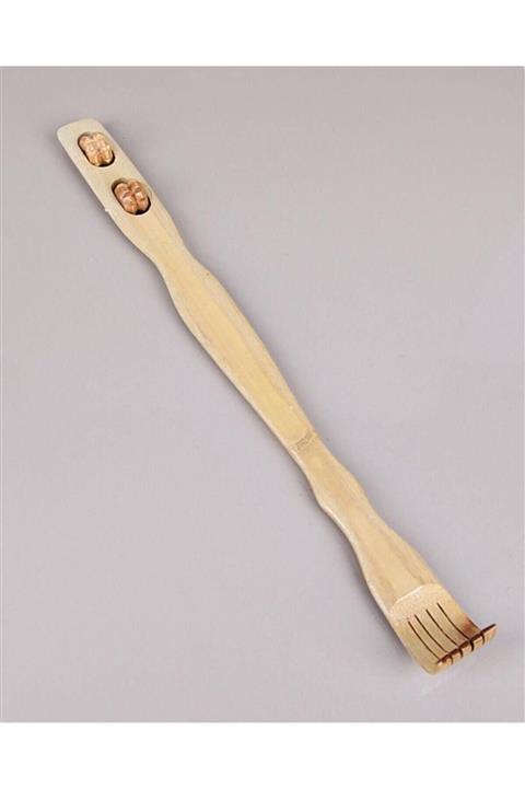 İNOR 2 Adet Sırt Kaşıma Çubuğu Masajlı Tahta Sırt Kaşıyıcı Masajlı