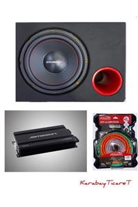 Soundmax Ekonomik Paket ( 1500 Watt Bas - Jameson Usa-664 3000 Watt Anfi Ve Audiomax Kit4 )